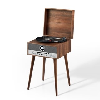 Crosley Nash Walnut Turntable with CD Player & AM/FM Radio