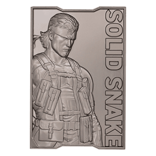 Solid Snake Metal Gear Solid 2 Ingot