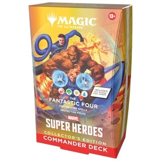 Marvel Super Heroes Collector's Commander Deck The Fantastic Four Magic The Gathering Trading Cards