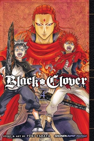 Black Clover Vol. 4: The Crimson Lion King By Yuki Tabata