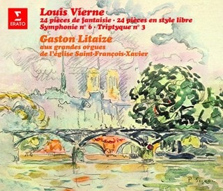 Louis Vierne: 24 Pieces De Fantaisie/24 Pieces En Style Libre/...