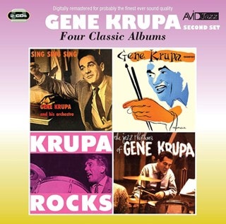 Five Classic Albums: Sing Sing Sing/Gene Krupa Quartet/Krupa Rocks/The Jazz Rhythms