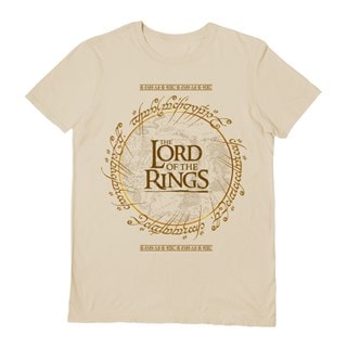The Lord of the Rings Map Logo Sand Tee