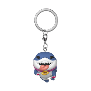 Jeff The Land Shark Marvel Rivals Funko Pop Vinyl Keychain