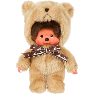 Teddy Bear Monchhichi Plush Doll