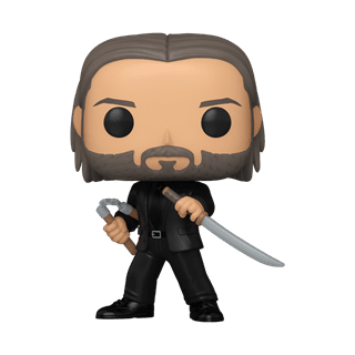 John Wick With Sword & Nunchucks 1687 John Wick 4 Funko Pop Vinyl