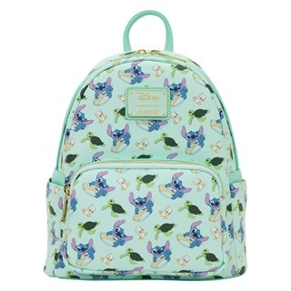 Lilo & Stitch Animal Friends All-Over Print Loungefly Mini Backpack