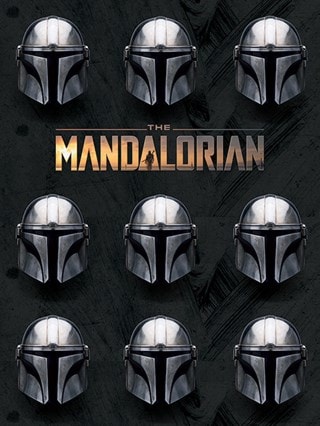 Star Wars: The Mandalorian: Helmets Canvas Print