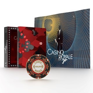 Casino Royale Titans of Cult Limited Edition 4K Ultra HD Blu-ray Steelbook