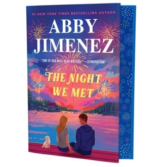 The Night We Met Deluxe Hardback By Abby Jimenez