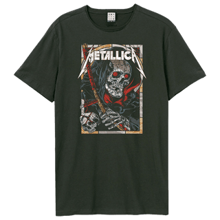 Metallica Grim Reaper hmv Exclusive Charcoal Tee