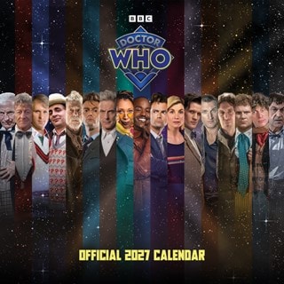 Doctor Who Classic 2027 Square Calendar