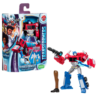 Transformers Earthspark Deluxe Optimus Prime Hasbro Action Figure