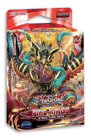Structure Deck Fire Kings Unlimited Edition Yu-Gi-Oh! TCG Trading Cards