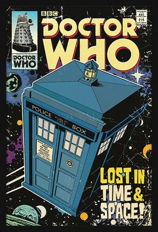 Lost In Time & Space Doctor Who Framed Maxi Poster