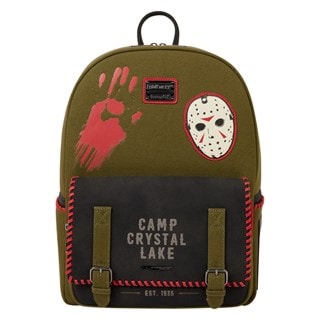 Camp Crystal Lake Friday The 13th Loungefly Full-Size Backpack