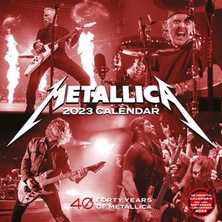 Metallica 2023 Square Calendar