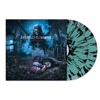 Nightmare - Electric Blue With Black Splatter 2LP