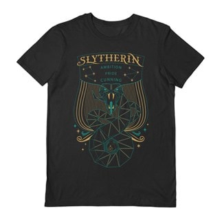 Slytherin Crest Harry Potter Black Tee