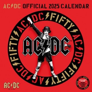 AC/DC 2025 Square Calendar