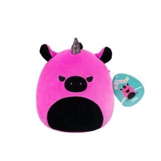 7.5'' Kitty Dark Pink Unicorn With Angry Eyes Squishmallows Plush