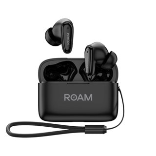Roam Ursa Black True Wireless Bluetooth Earphones