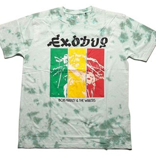Rasta Colours Bob Marley Green Tee
