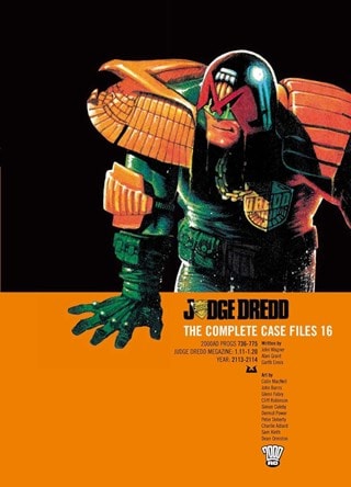 Judge Dredd The Complete Case Files Volume 16 Paperback By John Wagner