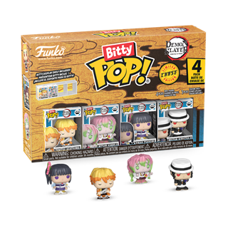 Zenitsu Agatsuma Demon Slayer Series 1 Funko Pop Bitty 4 Pack