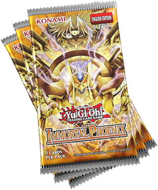 Immortal Phoenix 3 Pack Tuckbox Yu-Gi-Oh! Trading Cards