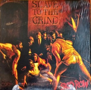 Slave to the Grind - Orange & Black Splatter Vinyl