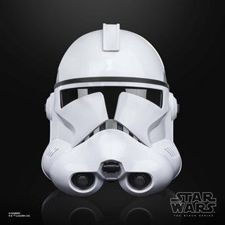 Phase II Clone Trooper Hasbro Star Wars: The Clone Wars The Black Series Premium Electronic Helmet