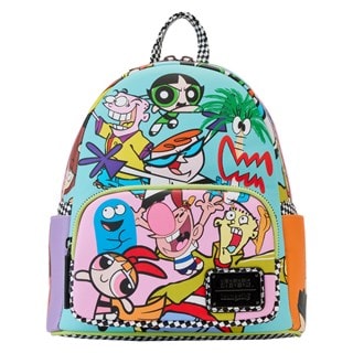 Cartoon Network Retro Collage Mini Loungefly Backpack