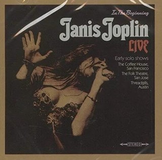 In the Beginnin: Live - Early Solo Shows