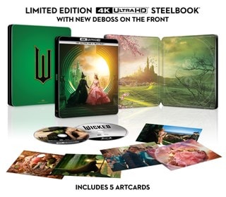 Wicked Limited Edition 4K Ultra HD Steelbook & Artcards