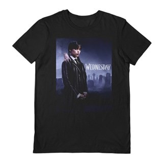 Graves Wednesday Season 2 Black Tee