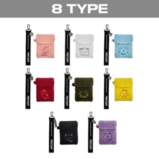 ATEEZ Towards The Light Will To Power In Europe Wooyoung Black Strap Mini Pouch