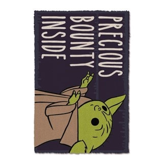 Precious Bounty Inside Mandalorian Star Wars Door Mat