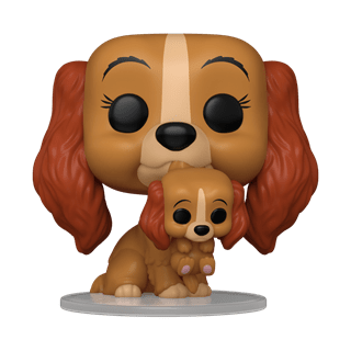 Lady With Puppy 1553 Lady & The Tramp 70th Anniversary Funko Pop Vinyl