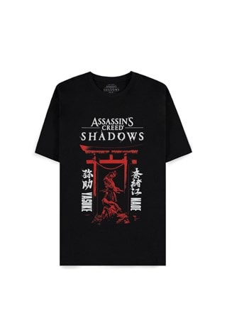Assassin's Creed Shadows Naoe & Yasuke Black Tee