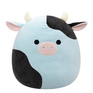 20" Cillian Blue And Black Cow Squishmallows Plush