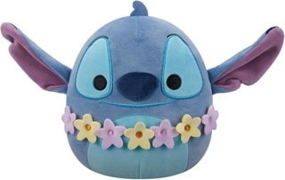 Stitch Wearing Lei Lilo & Stitch Squishmallows Plush
