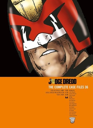 Judge Dredd The Complete Case Files Volume 36 Paperback By John Wagner