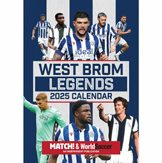 West Brom Legends 2025 Calendar A3