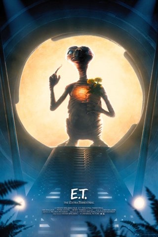 E.T. The Extra-Terrestrial Kevin Wilson 61cm x 91cm Fine Art Print