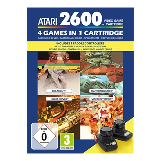 4 Games In 1 Plus Paddle Pack (Atari)