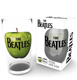 The Beatles Apple Logo Large Glass