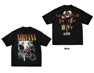 Nirvana Something In The Way Black Tee