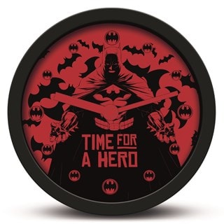Time For A Hero Batman Desk Clock