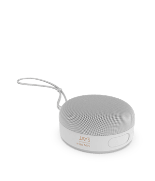 Jays s-Go Mini Concrete White Bluetooth Speaker